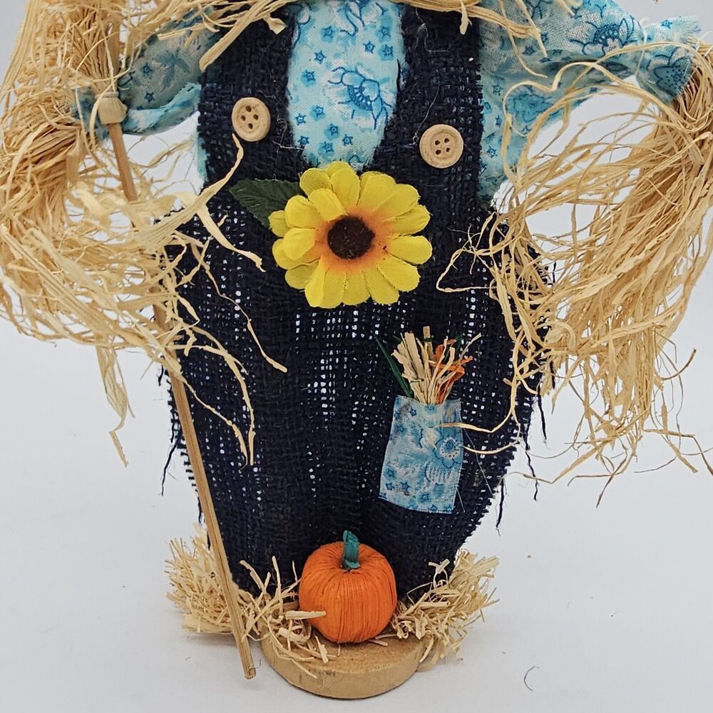 Scarecrow Fall‎ Halloween Decor Standing Ornaments Harvest Autumn Figurines Set - Picture 13 of 16